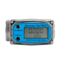 1Inch Turbine Digital Diesel Fuel Flow Meter Oval Gear Flow Gauge BSPT/NPT-16