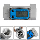 1.5Inch Turbine Digital Diesel Fuel Flow Meter Oval Gear Flow Gauge BSPT/NPT-4