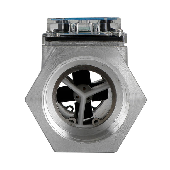1.5Inch Turbine Digital Diesel Fuel Flow Meter Oval Gear Flow Gauge BSPT/NPT
