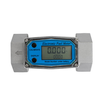 1.5 Inch Turbine Digital Diesel Fuel Flow Meter Oval Gear Flow Gauge BSPT/NPT