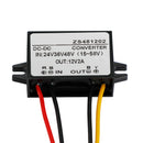 Waterproof Buck Step Down Converter DC24V 36V 48V to DC12V 2A Car Power Module-10