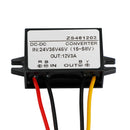 Waterproof Buck Step Down Converter DC24V 36V 48V to DC12V 3A Car Power Module-9