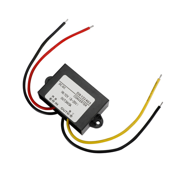Waterproof DC-DC Boost Step-Up Converter 12V to 24V 3A Car Power Supply Module