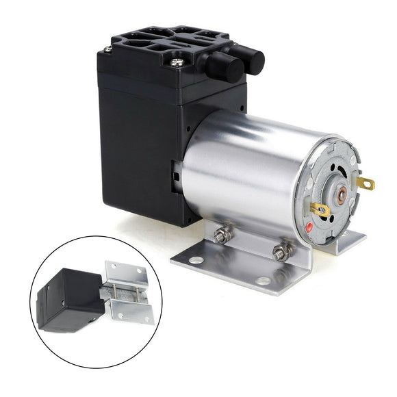DC12V Mini Vacuum Pump Negative Pressure Suction Pump 5L/min 65kpa With Holder