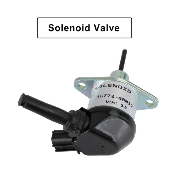 1G772-60012 Fuel Shutoff Solenoid For Kubota V3300 V3600 1G772-60014 12V