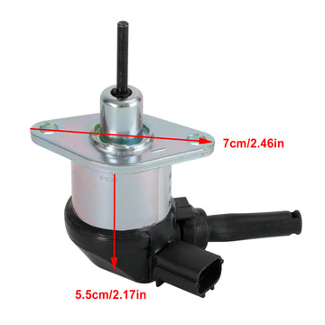 1G772-60012 Fuel Shutoff Solenoid For Kubota V3300 V3600 1G772-60014 12V - 0