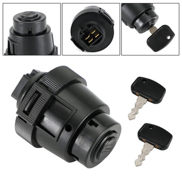 Ignition Switch W/2 Keys K7571-62112 PL501-68920 For Kubota tractor RTV500 900 - 0