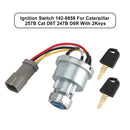 Ignition Switch 142-8858 For Caterpillar 257B Cat D6T 247B D6R With 2Keys-3