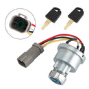 Ignition Switch 142-8858 For Caterpillar 257B Cat D6T 247B D6R With 2Keys-6