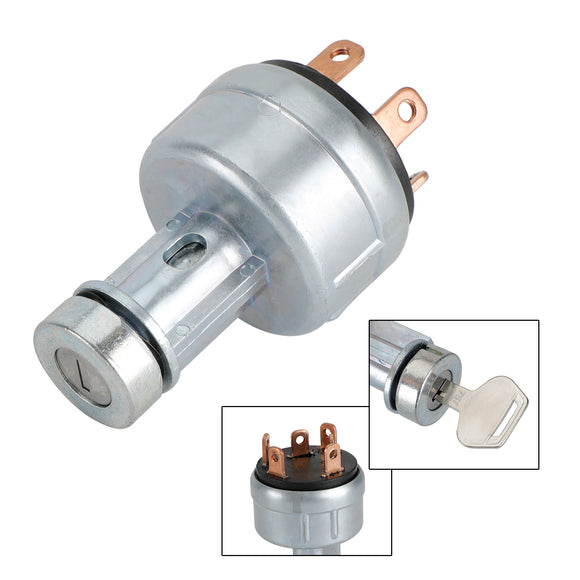 Ignition Switch For Kubota Iseki Yanmar John Deere 08086-10000 With 2Keys