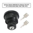 Ignition Switch W/2 Keys Fits For Bobcat S100 S130 S150 S160 S185 S205 S330 S450-3