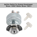 Ignition Switch For Kubota Mower 183827 Walker Mower 7960-5-6