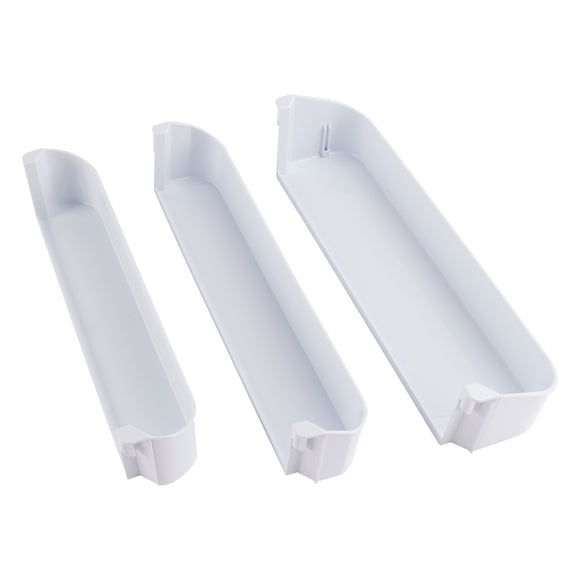 Kühlschranktürregal-Set, Ersatz für Dometic Kühlschrank mit Gefrierfach/oberes/unteres Türregal 29325760166