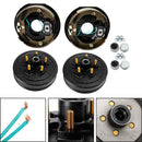 Trailer 10"-5 on 4-1/2 Hub Drum Kits w/-10" Electric Brakes for 3.5K Axle-2