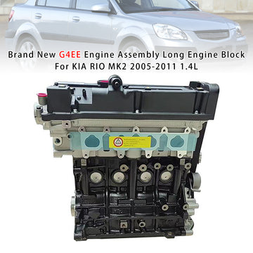 KIA RIO MK2 2005-2011 1.4L Brand New G4EE Engine Assembly Long Engine Block - 0