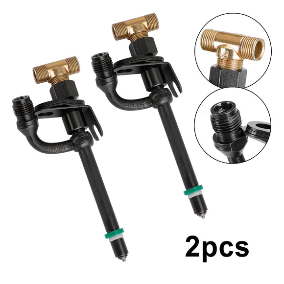 2Pcs 28481 RE36935 RE36936 Fuel Injectors For John Deere Excavator 70D 190E 290D