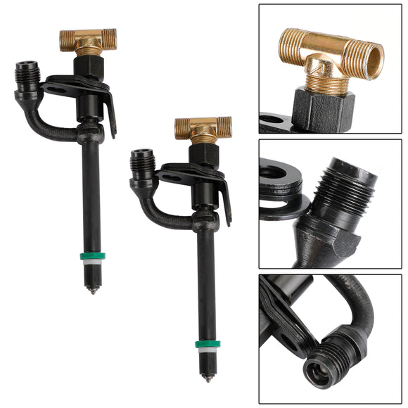 2Pcs 28481 RE36935 RE36936 Fuel Injectors For John Deere Excavator 70D 190E 290D
