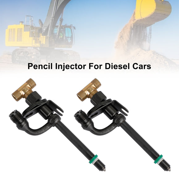2Pcs 28481 RE36935 RE36936 Fuel Injectors For John Deere Excavator 70D 190E 290D