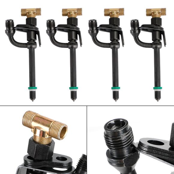 4Pcs 28481 RE36935 RE36936 Fuel Injectors For John Deere Excavator 70D 190E 290D