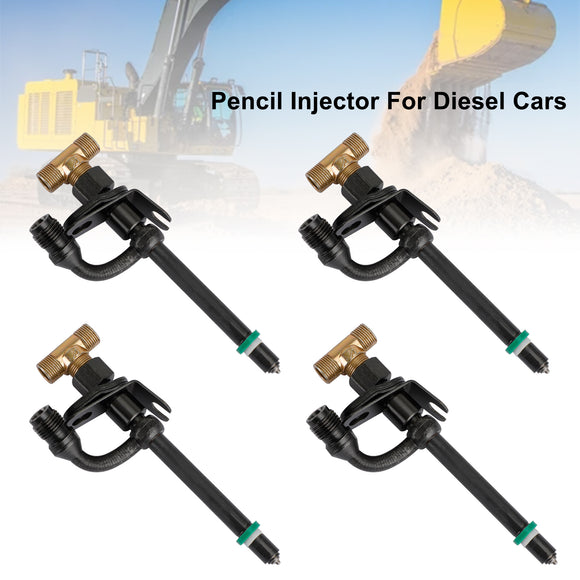 4Pcs 28481 RE36935 RE36936 Fuel Injectors For John Deere Excavator 70D 190E 290D