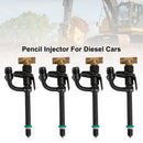 4Pcs 28481 RE36935 RE36936 Fuel Injectors For John Deere Excavator 70D 190E 290D-4