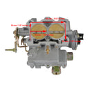 Carburetor Carb fit for Marine Mercruiser 2 Barrel 3.0L 2 CYL with a Long Linkage-2