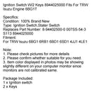 Ignition Switch Key 8944025000 For Lsuzu Diesel Engine Agricultural Machinery-15