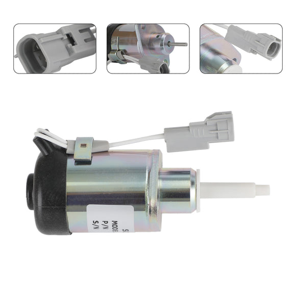 Fuel Shut Off Solenoid PS45CZ393 For Kubota V2607 V3307 Linde 1219 VOLVO55/80D