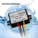 Waterproof DC-DC Converter 60V Step Down to 12V Car Power Supply Module 1A-2