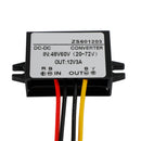 Waterproof DC-DC Buck Step Down Volt Converter 20V-72V 24V 36V 48V to 12V 3A-11