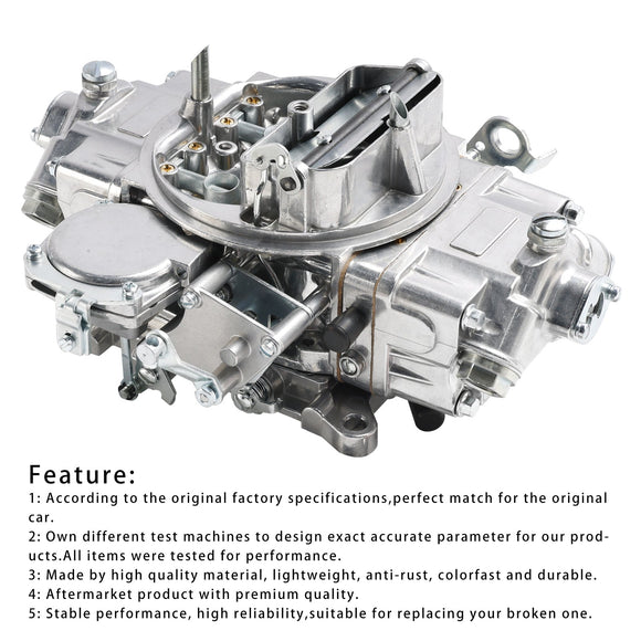 Holley 4-Barrel Carburetor 750 CFM Manual 0-3310S
