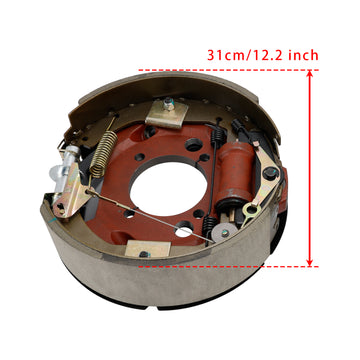 2PCS 12-1/4 Inch X 3-3/8 Inch (12.25 Inch X 3.375 Inch) Hydraulic Trailer Brake Assembly - 0