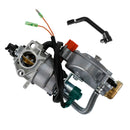 LPG NG Dual Fuel Carburetor For Harbor Freight Predator 6500 5500 8250 Generator-15