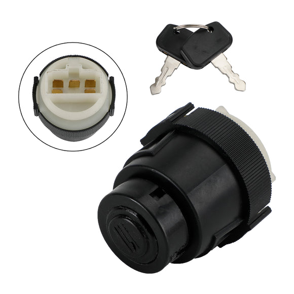 Ignition Switch W/2 Keys 1C7020-06400 K3281-62100 Fits For Kubota ZG222 ZG227