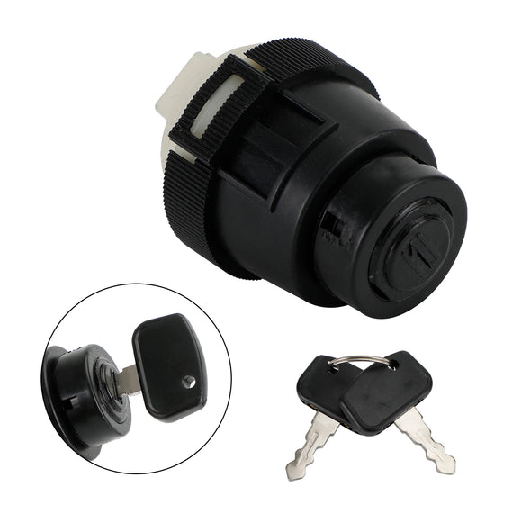 Ignition Switch W/2 Keys 1C7020-06400 K3281-62100 Fits For Kubota ZG222 ZG227