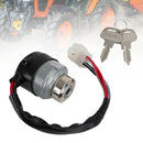 Ignition Switch 52200-41212 For Kubota M4900 M5700 M6800 M8200 With 2Keys-3