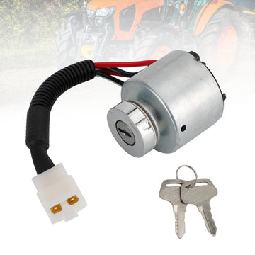 Ignition Switch 37410-59110 3741059110 For Kubota B1550D B1750D With 2Keys