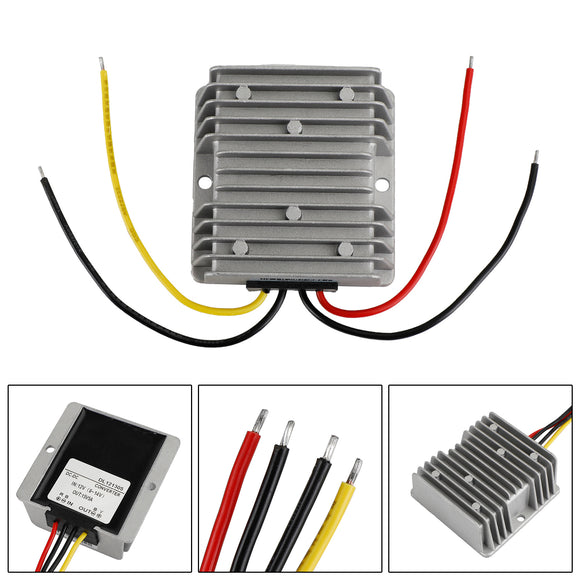 Waterproof DC 12V to 15V 5A 75W Step-Up Power Supply Converter Regulator