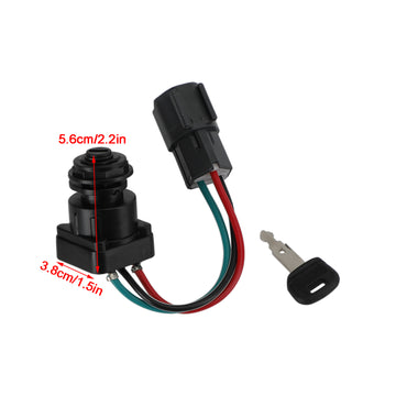 Ignition Switch RC411-53964 HRC40-53960 For Kubota KX41 KX71 KX080 KX91 KX121 - 0