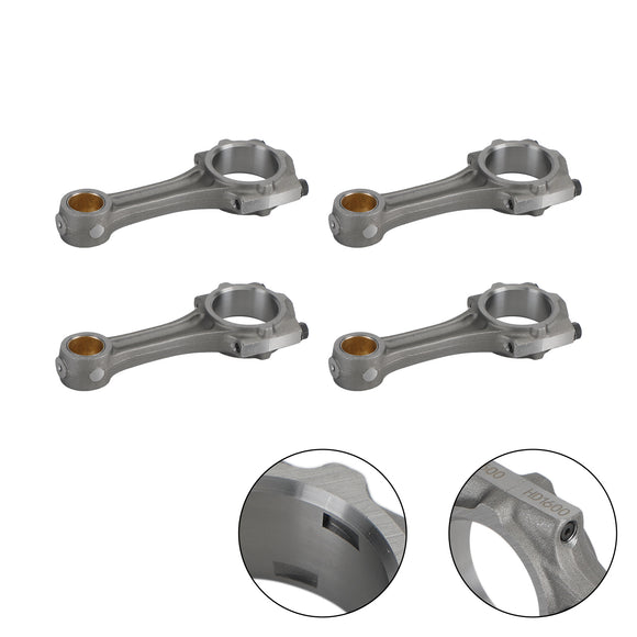 4Pcs Connecting Rod For Kubota Bobcat V2203 Tractor L3940DT Engine 17311-22010