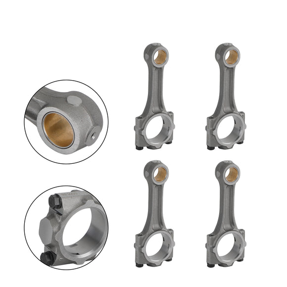 4Pcs Connecting Rod For Kubota Bobcat V2203 Tractor L3940DT Engine 17311-22010