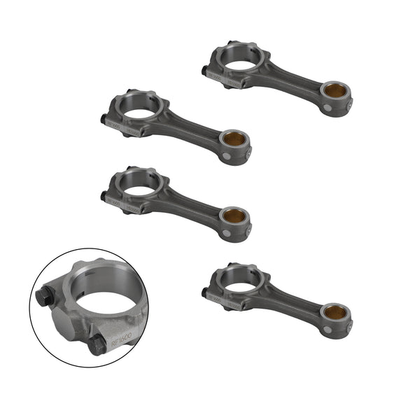 4Pcs Connecting Rod For Kubota Bobcat V2203 Tractor L3940DT Engine 17311-22010