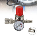 1/4Inch Pressure Regulator Air Compressor Adjustable Gauge Valve Control 175Psi-2