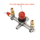 Air Compressor Pressure Valve Switch Control Manifold Regulator Gauges Tool-8