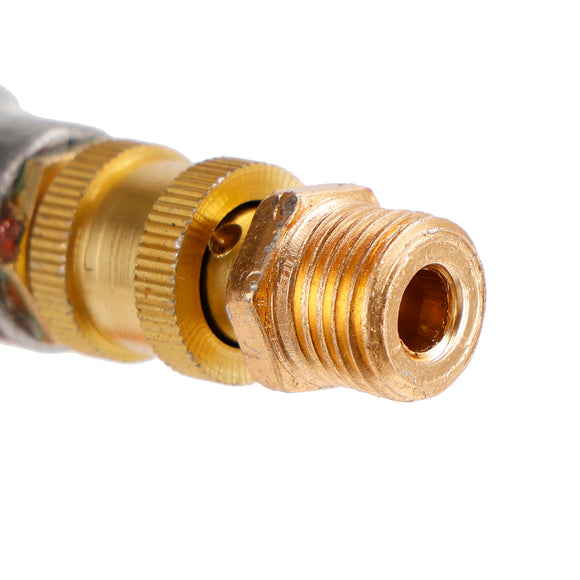 Air Compressor Pressure Valve Switch Control Manifold Regulator Gauges Tool