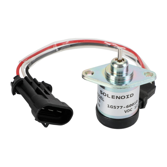 Fuel Shut-off Solenoid 6689034 For Bobcat S220 S250 T250 T300 Kubota 1G577-60010