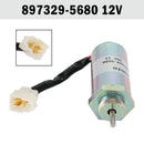 897329-5680 Fuel Shut Off Solenoid For Isuzu Engines 3LD1 3LD2 4LE1 3LB1-1