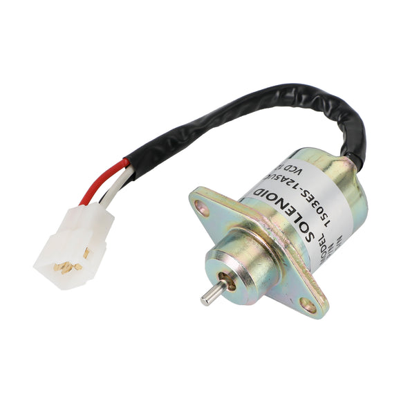 Fuel Shut Off Solenoid Shutdown For Kubota Yanmar SA-4569-T 17454-60010 12V