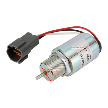 SA-3725 30A87-20400 Fuel Shut Off Solenoid  12V For Mitsubishi L3E S3L S4L - 0