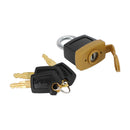 1Pcs Padlock Pad Lock W/3 New Keys For Caterpillar (CAT) 5P8500 246-2641-14